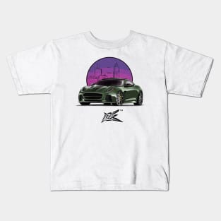 jaguar ftype svr british racing green Kids T-Shirt